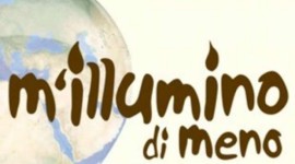 Io “M’illumino di meno”, voi?
