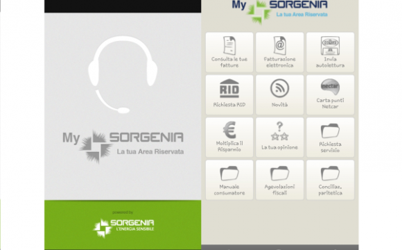 App Sorgenia: tantissimi servizi sul proprio smartphone