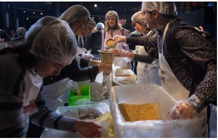 Dalle parole ai pasti Rise Against Hunger arriva in Italia