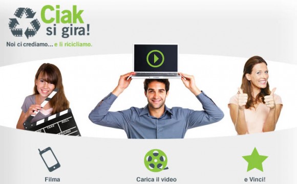 Ciak si gira! Noi ci crediamo e li ricicliamo
