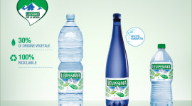 Levissima lancia Bio Based Pet: prima bottiglia 30% vegetale